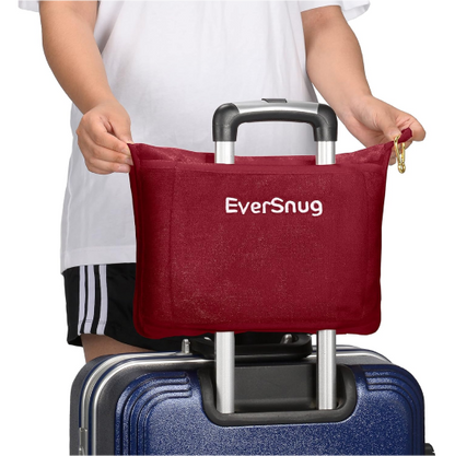 EverSnug 2 in 1 Airplane Travel Blanket and Pillow