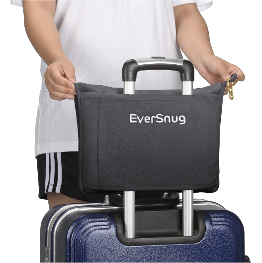 EverSnug 2 in 1 Airplane Travel Blanket and Pillow