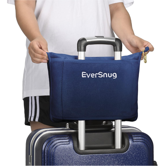 EverSnug 2 in 1 Airplane Travel Blanket and Pillow