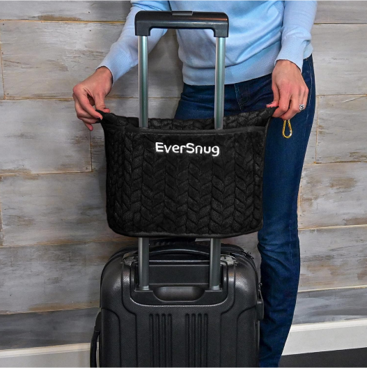 EverSnug Travel Blanket - Premium Soft 2 in 1 Airplane Blanket